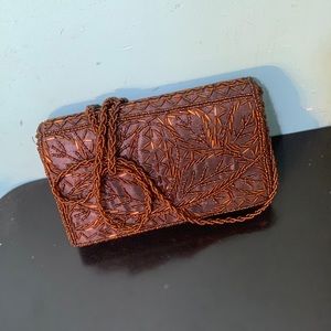 Beaded bag... clutch crossbody or shoulder